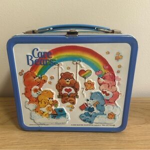 Vintage Care Bears 1977 Metal Lunchbox By Aladdin